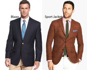 Blazer vs Sport Coat